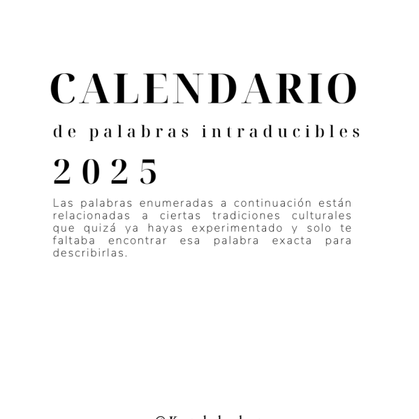 calendario 2025