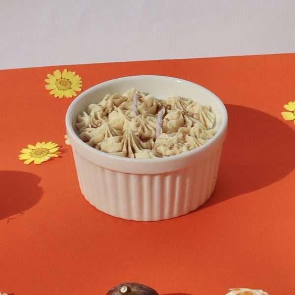 Vela de calabaza y especias