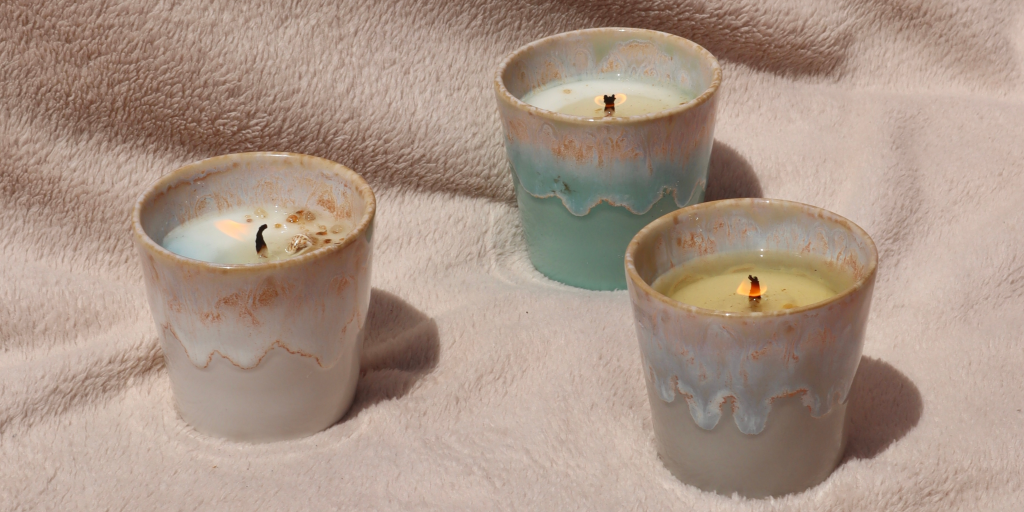 velas de soja artesanales