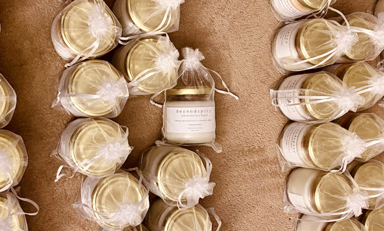 velas de soja para boda